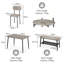 Murray 4 - Person Dining Set