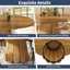 Extendable Round Dining Table-242912171