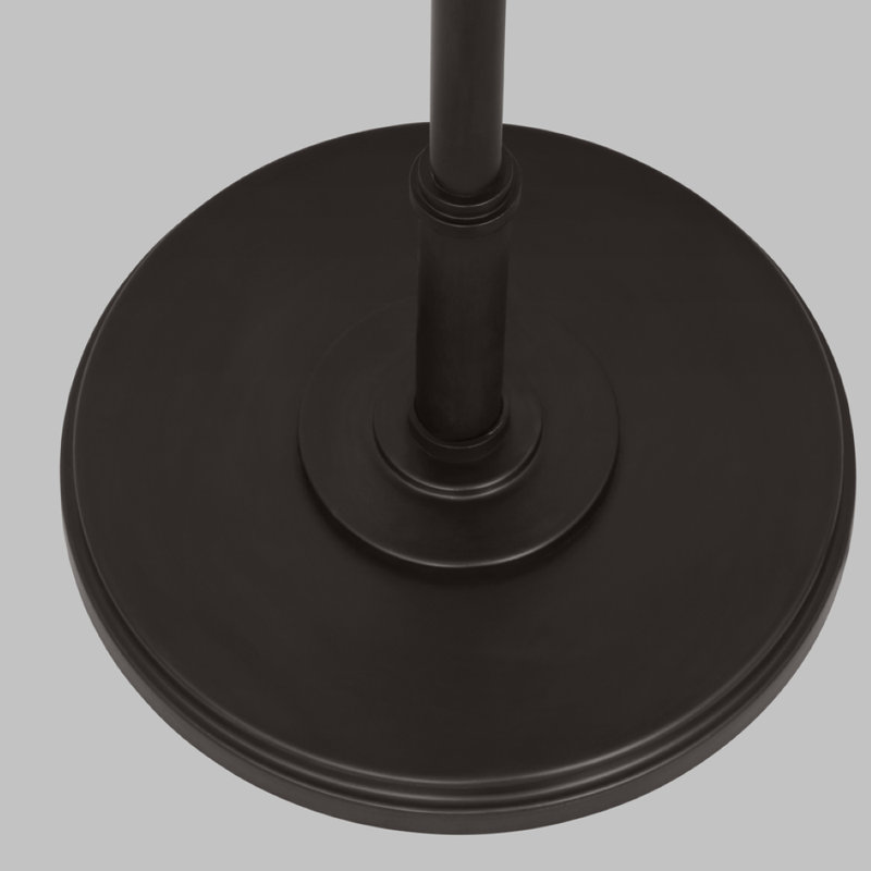 43.25'' Task Floor Lamp, Aged Iron