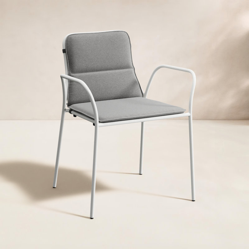 XY Outdoor Dining Chair, White