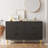 6 Drawer Dresser For Bedroom, Large Dresser Chest Of Drawers, Modern Wood Storage Dresser Organizer-1155611619