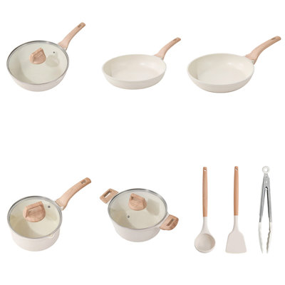 Garden Sanctuary 4L Stainless Steel；Bakelite；PTFE Pot Set