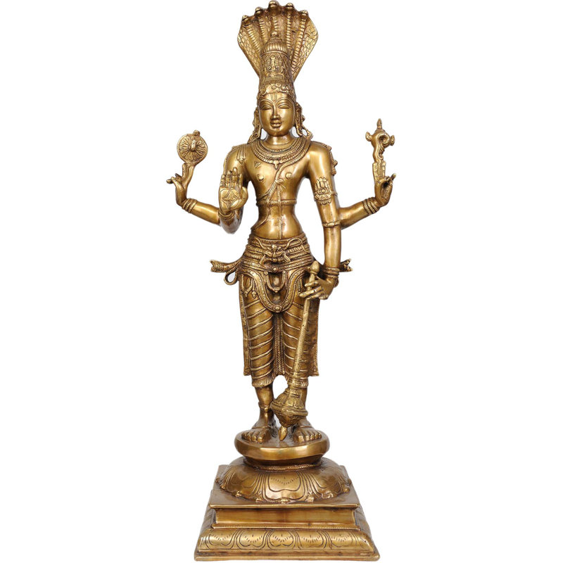 Religious & Spiritual Statue, Golden