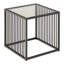 Nayson Glass Top End Table