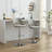 High Padded Swivel Adjustable Barstools(Set of 2)-395851043