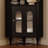 French-style multi-functional corner bookcase