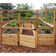 8 ft. w x 8 ft. D Cedar Garden in a Box with Deer Fence