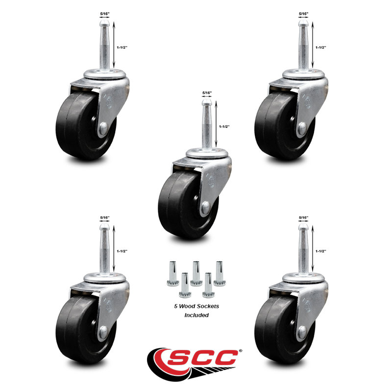 Soft Rubber Caster