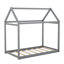Mobilier de chambre à coucher moderne en bois pour lit simple-401412369