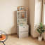 Table de chevet avec station de charge-499652703