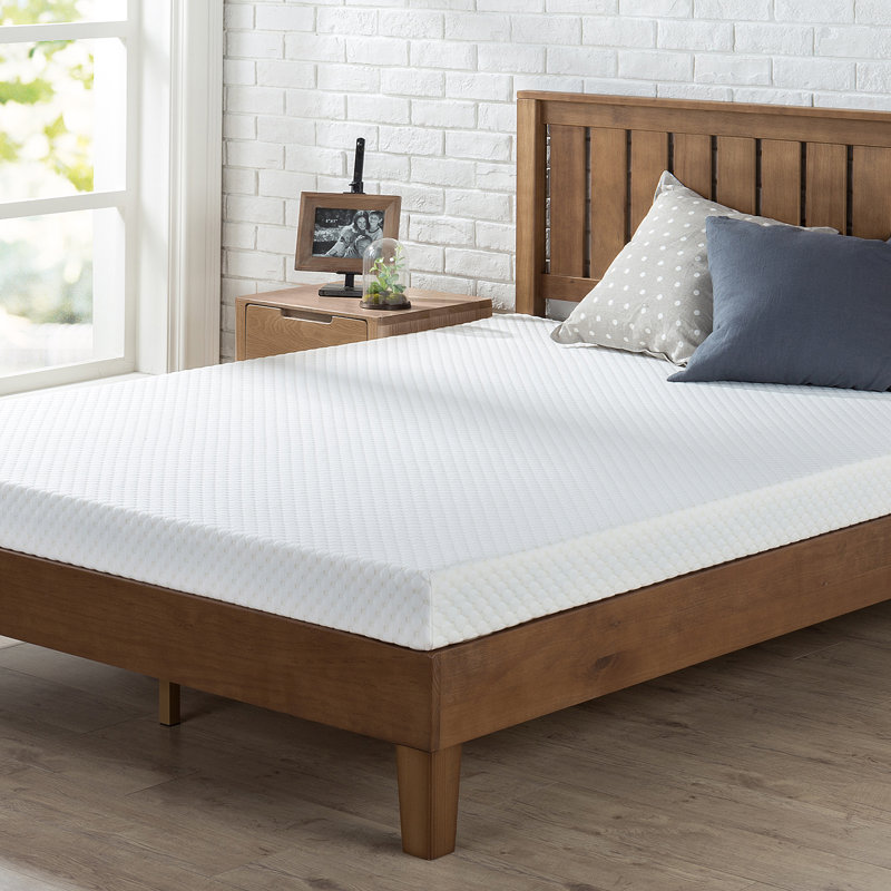 Zinus Medium Memory Foam Mattress, 6", Queen