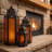 Moroccan Candle Lantern Decorative Set for Floor, Ramadan Decorations, Indoor Home Decor, Outdoor Patio or Porch, Weddings-844905806