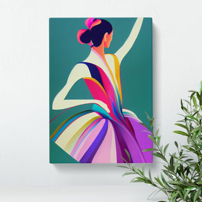 Pop Art Ballerina No.2 - Wall Art