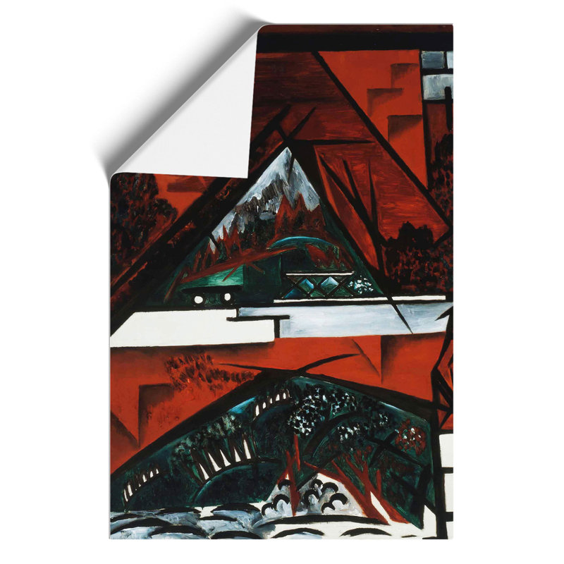 The Bridge by Ilya Chashnik - Frameless Print, 30cm H x 21cm W x 0.1cm D
