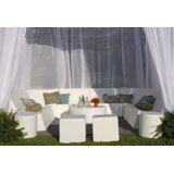 ClubNow Outdoor 6 - Piece Conversation Set