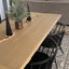 Cascais Rectangular 72'' Solid Wood Table with Farmhouse Base-98615007