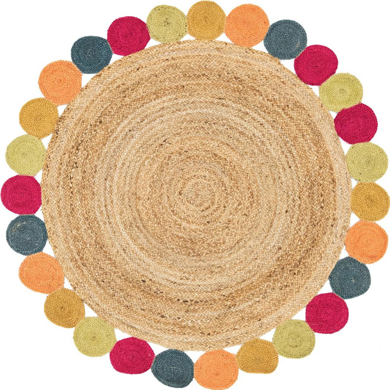 Petromilli Southwestern Indoor Rug, Round 3'3"