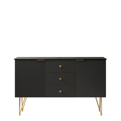 Armoire autoportante en contreplaqué de 48 pouces de 48 po, 3 tiroirs et 2 portes, plateau en pierre frittée, haute performance pour les espaces ouverts de 48 po, ajoute de la sophistication à la salle de bain