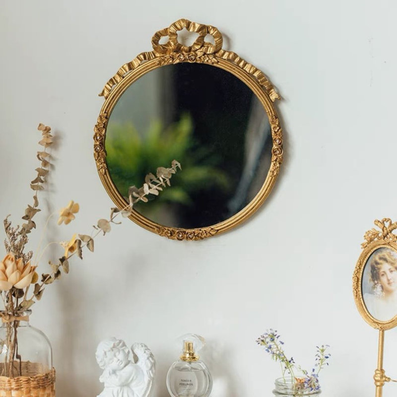 Juriah Pewter Concave Mirror