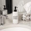 Distributeur de savon à mains en porcelaine - Pompe rechargeable 16 oz