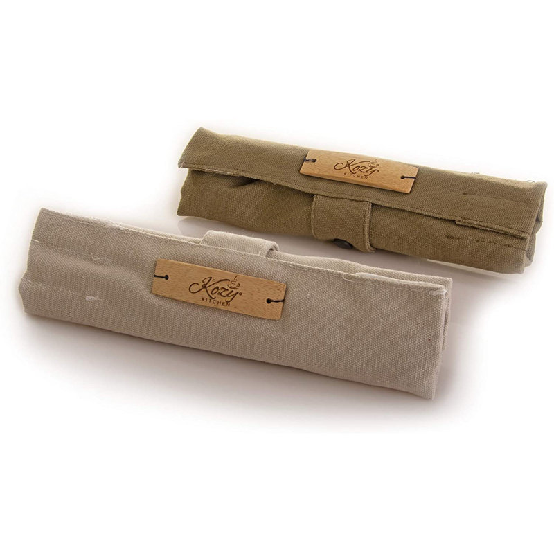 Kozy Kitchen Flatware Set, Brown