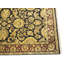 Tapis noir traditionnel Agra Jaipur 3X5