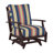 Croquet Aluminum Spring Lounge - Mahogany-93646216-70085676-63331000