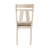 5pc Cottage Style Extendable Dining Table Set Chalk Gray Tow Tone Finish Upholstered Chair Dining Room Wooden Furniture Two Self-Storing Refectory Leaves Solid Wood