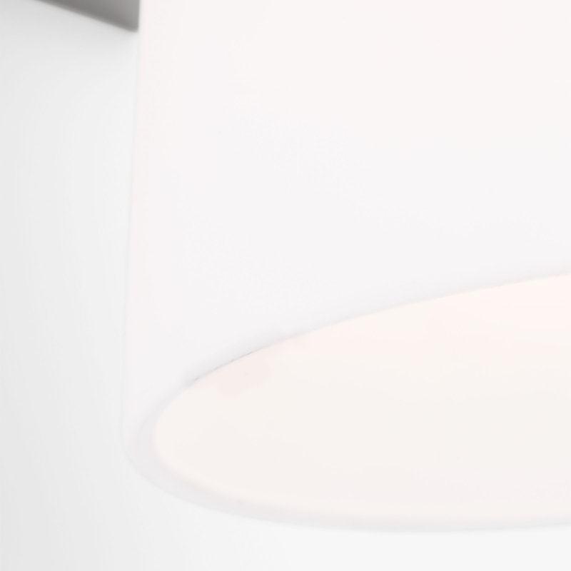 Petit meuble-lavabo Miles de génération Lighting , Nickel brossé, Blanc