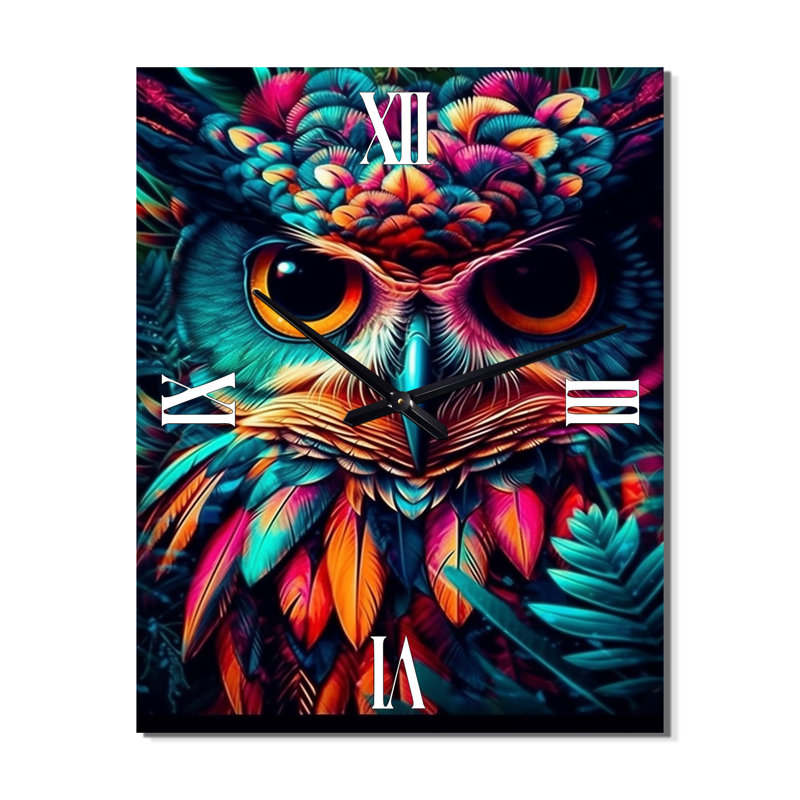 Portrait de chouette hibou, Très grand