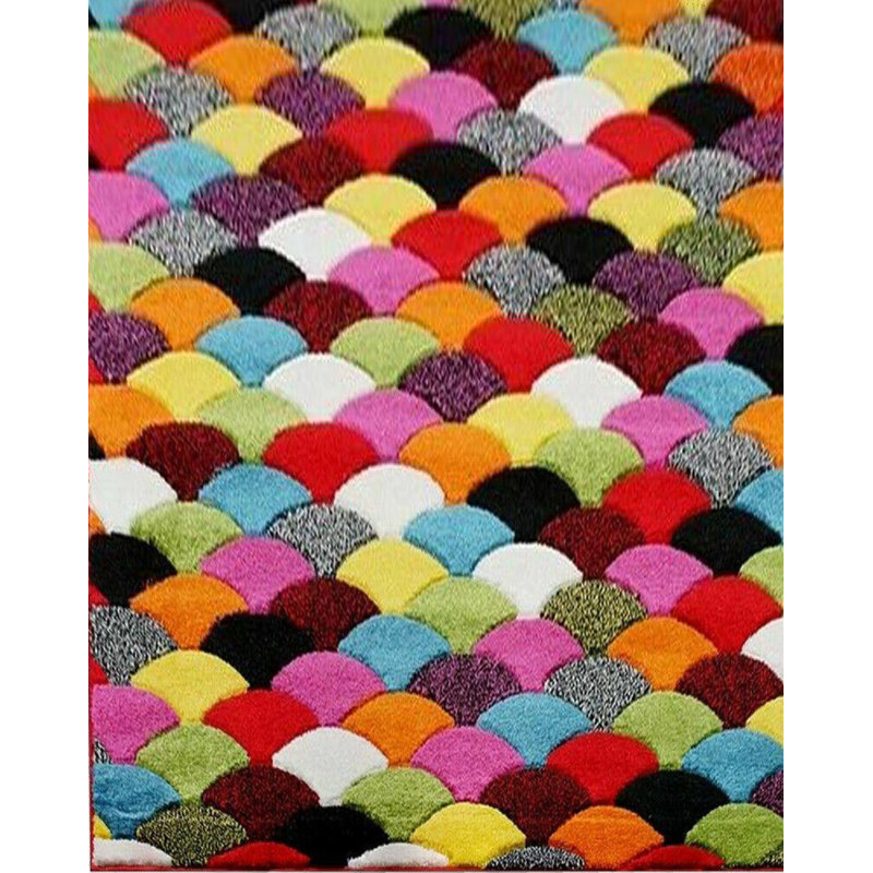 Lili-Ella Geometric Area Rug, Rectangle 120 x 170cm