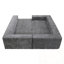 Canapé modulaire en L en chenille avec douceur-1399201085