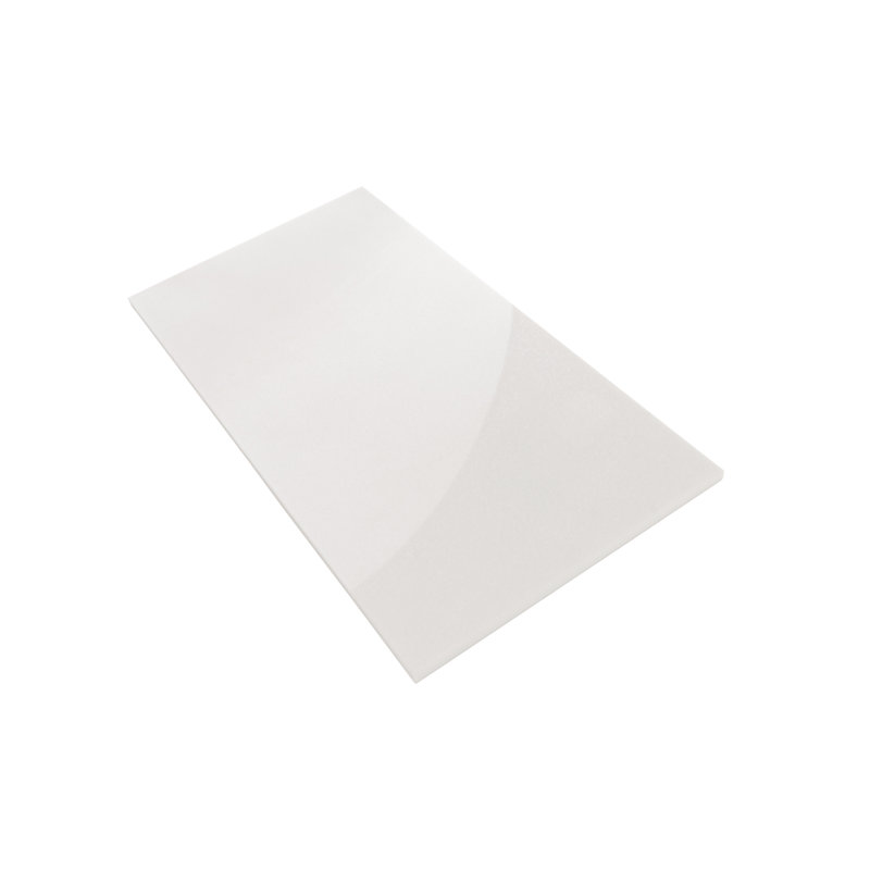 12" x 24" Marble Look Wall & Floor Tile, White/Silver
