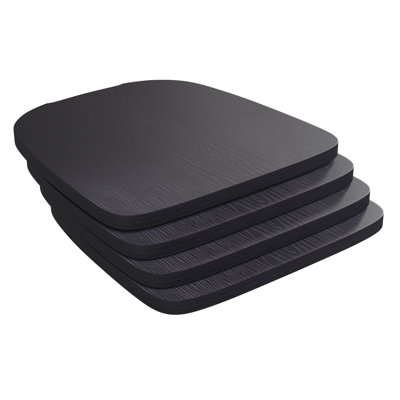 Hucheson AllWeather Polyresin Seat for Colorful Metal Stools and Chairs