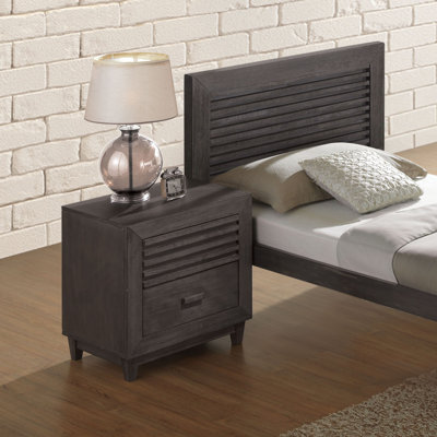 Ezzard 1-Drawer Nightstand