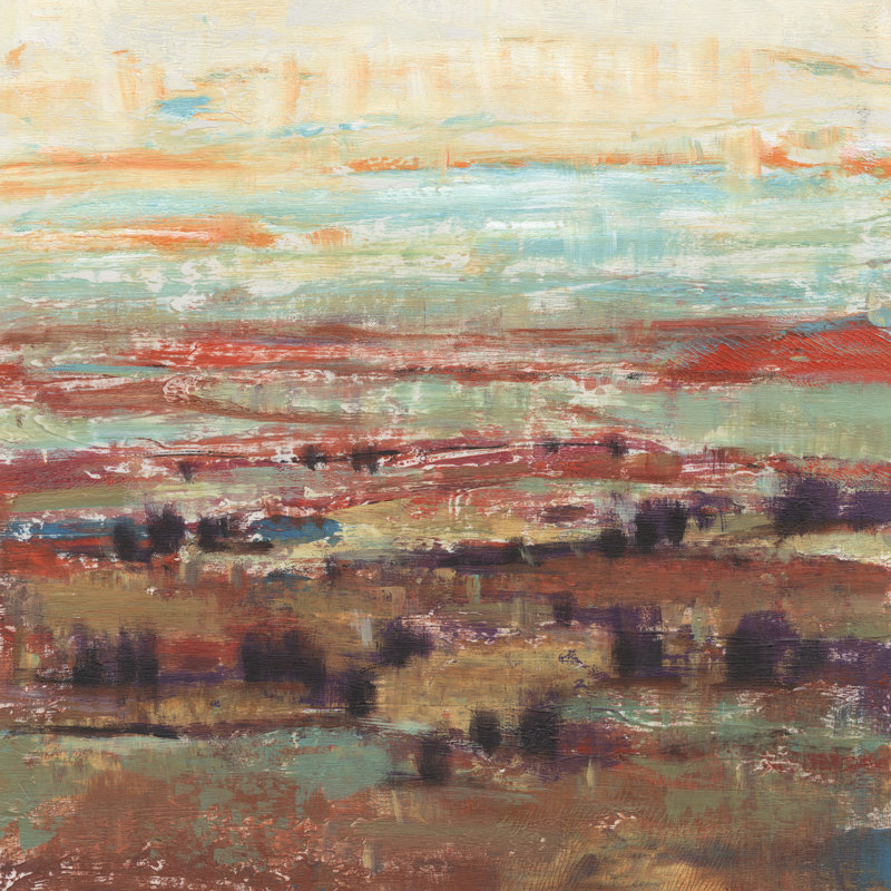 Divided Landscape II by Timothy O' Toole - Wrapped Canvas Painting, 76cm H x 76cm W x 3.8cm D