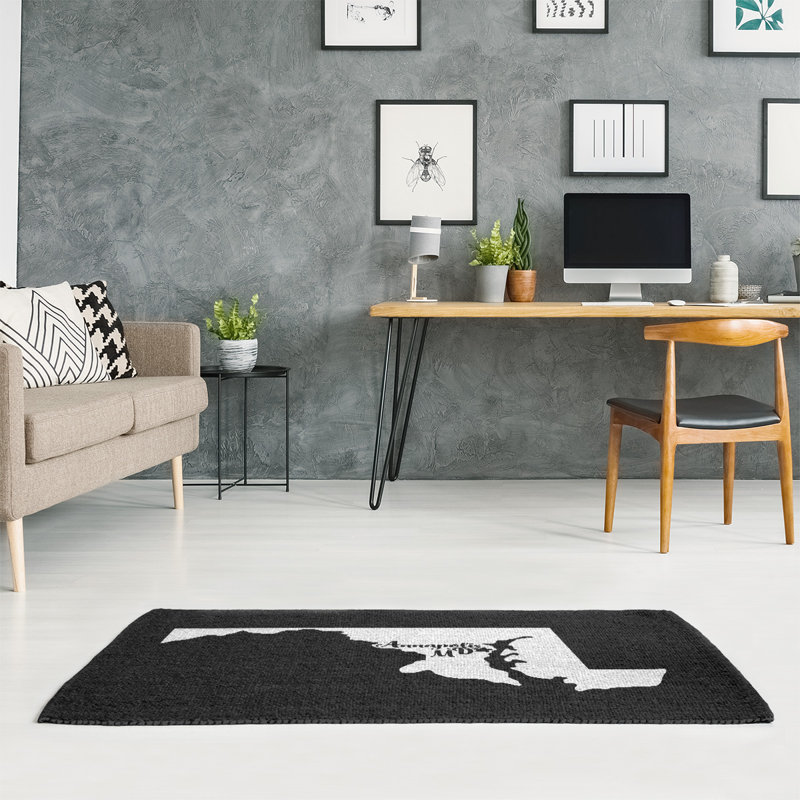 Tapis de zone noire annapolis maryland, Rectangle 5 pi x 7 pi