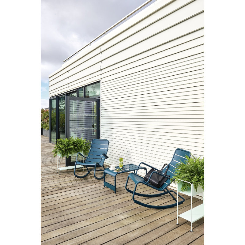 Luxembourg Rocking Chair, Acapulco Blue