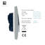 Trendi Switch 2 Gang Intermediate Rocket Light Switch-117188400