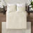 Reversible Quilt Set Cream King/Cal King