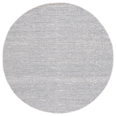 Cace Flat Weave Wool/Cotton Rug in Navy