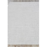 Crescendo Handmade Hand Loomed Rayon From Bamboo And Cotton Ivory Area Rug