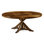 Casually Country Round Walnut Pedestal Dining Table