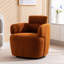 Fauteuil d'appoint pivotant en laine Adrein-445709163