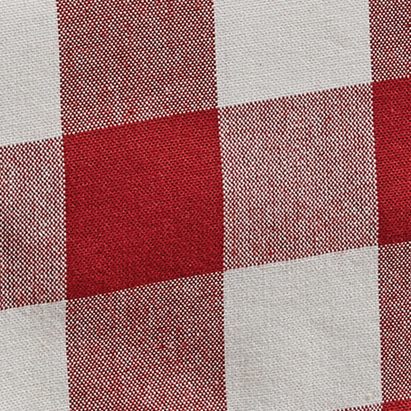 Linge de table Brooxie, Tapis de 42 po, Rouge