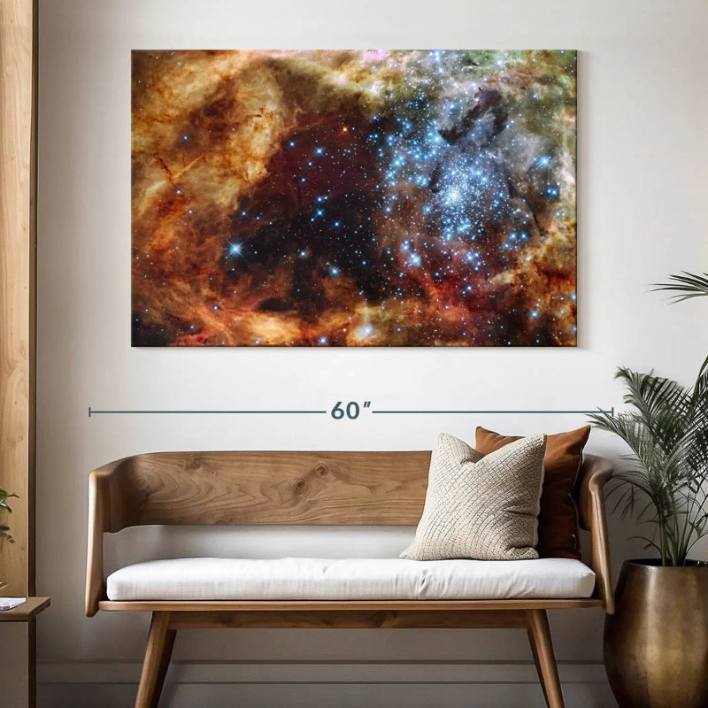 Oberle Globular Star Clusters, 34" H x 51" W