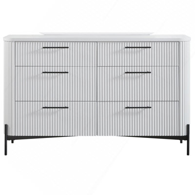Commode 6 tiroirs de style contemporain
