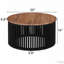 TABLE BASSE 30 pouces en bois d'acacia