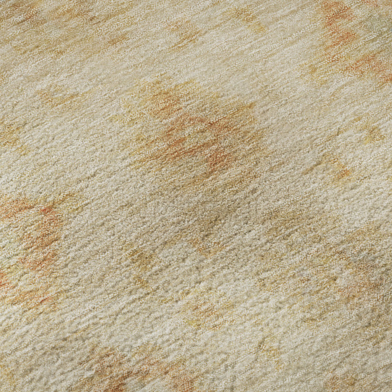 Premium Machine Washable Brennon AMF1643 Global Rug, Rectangle 5' x 7'6"