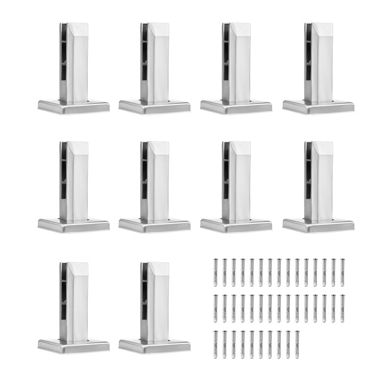 6" H × 3" W  Butt Bearing 10 Piece Door Hinges